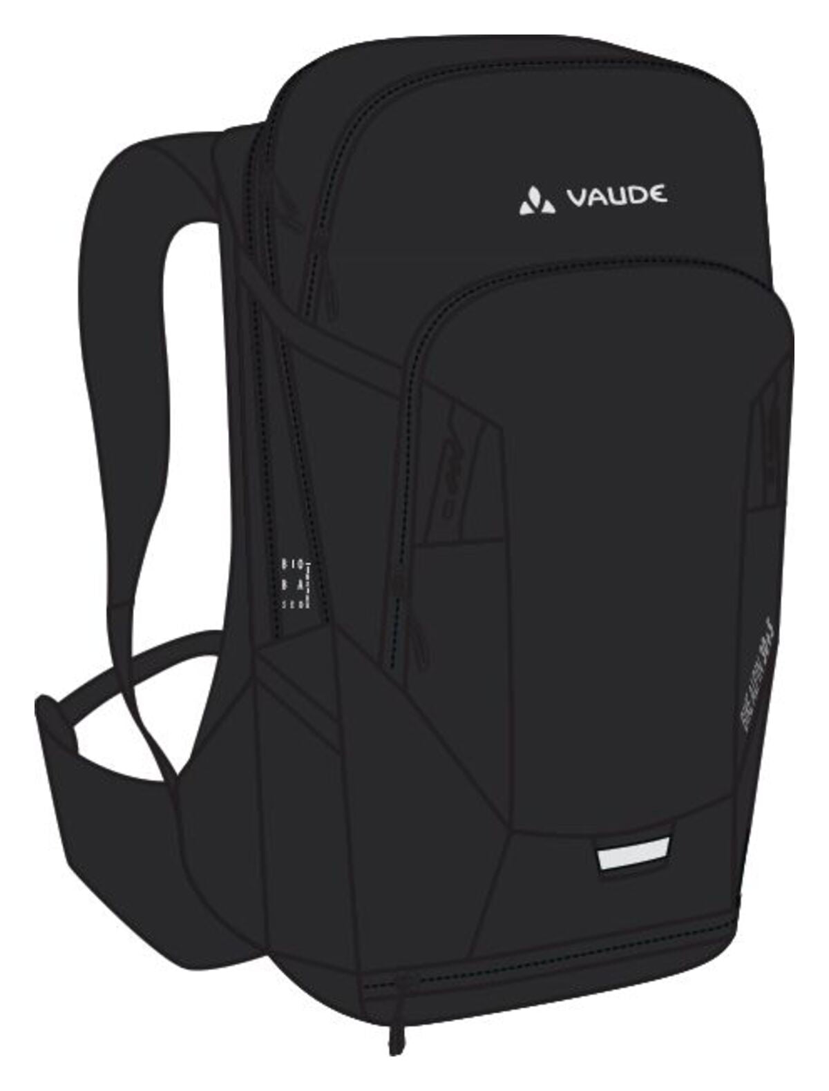VAUDE Bike Alpin 30+5 sac à dos noir
