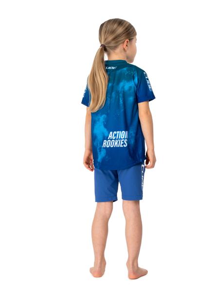 Cube MTB Baggy Short ROOKIE X bleu Actionteam