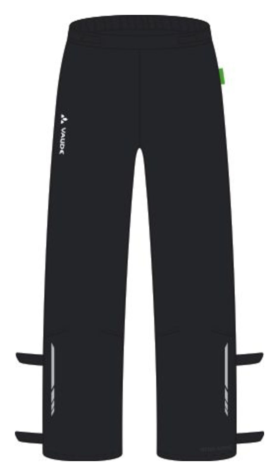 VAUDE Moab pantalon de pluie homme noir