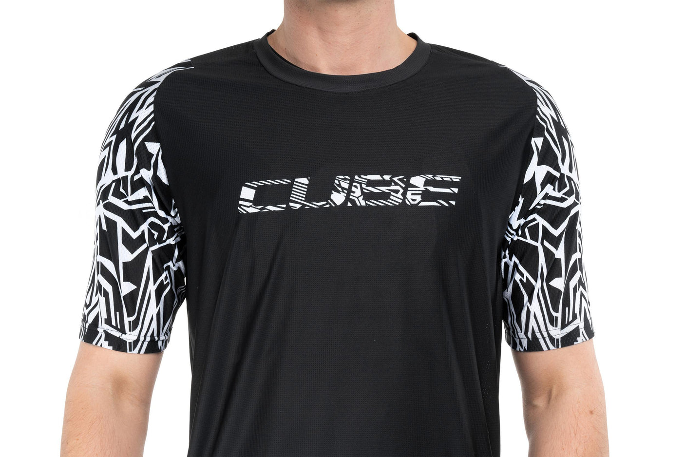 Maillot VTT Cube Razzle Dazzle manches courtes black´n´white