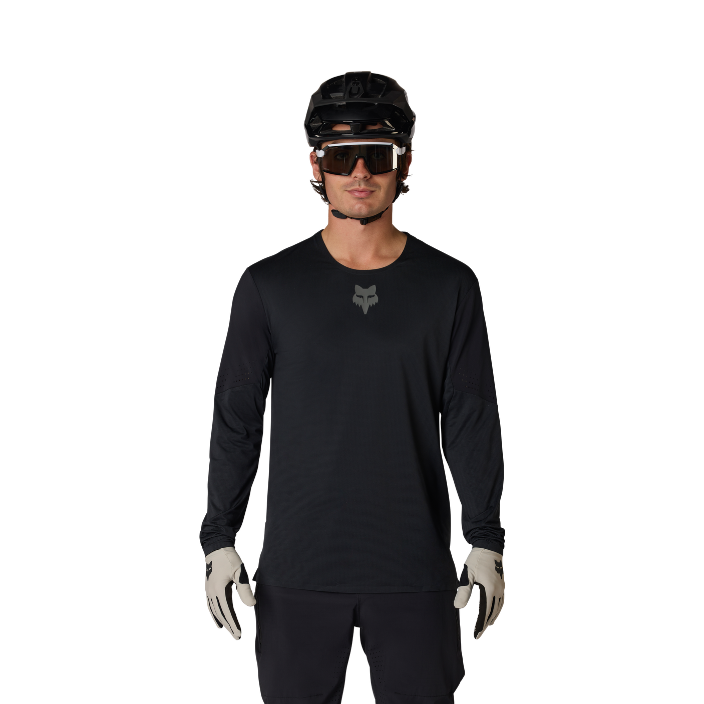 Maillot Fox Flexair LS Noir