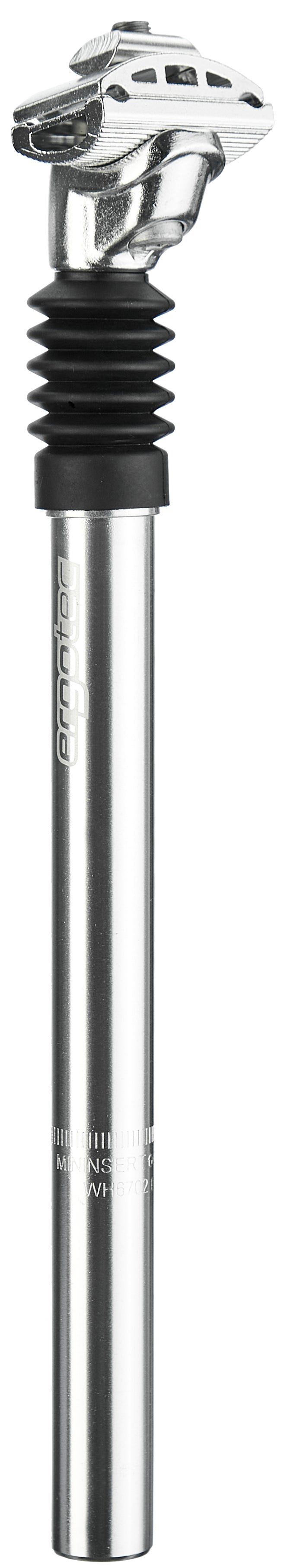 Humpert Ergotec SP-3.0 tige de selle à suspension à ressort Ø25,4mm 40mm argenté