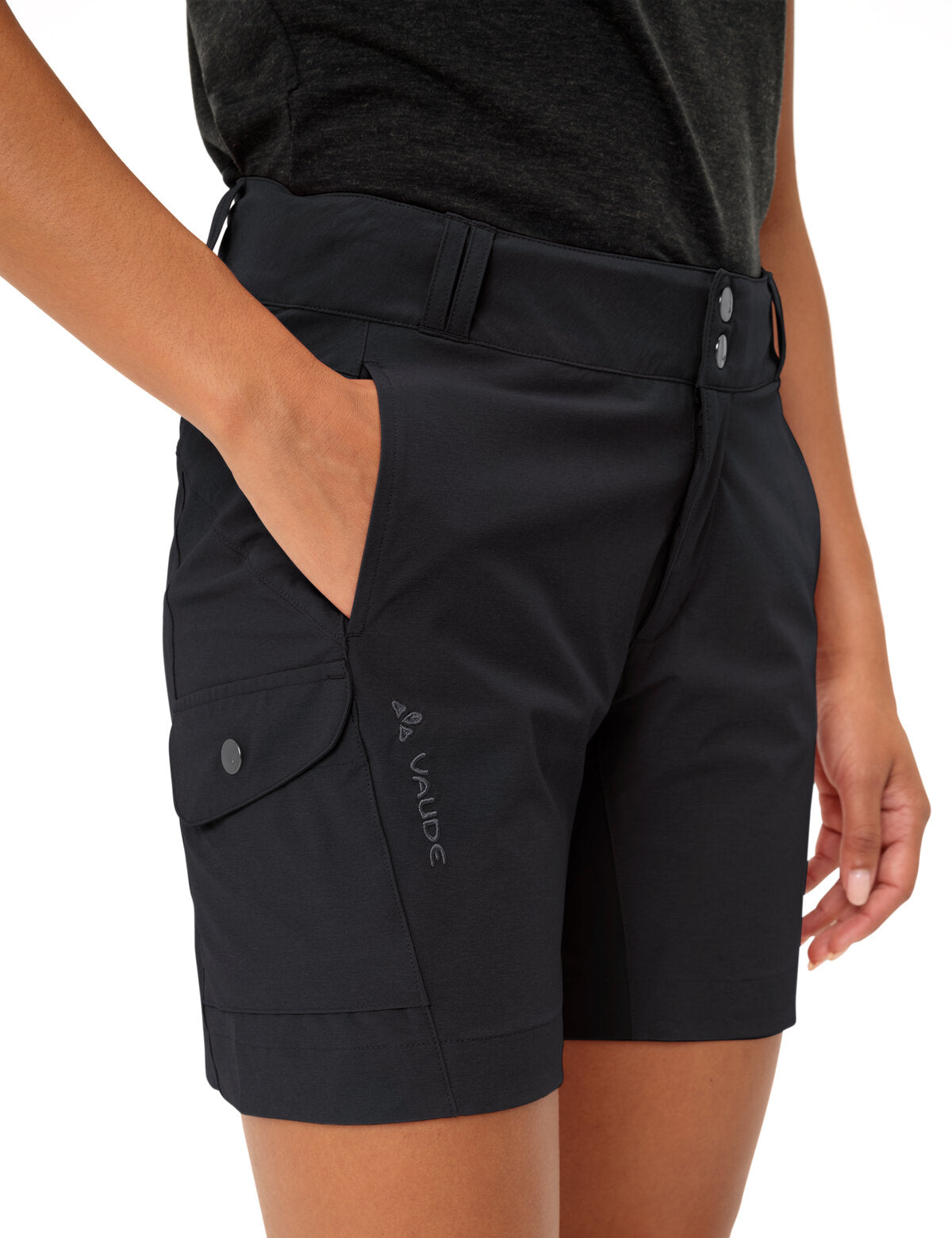 VAUDE Tremalzini Shorts III Femme noir