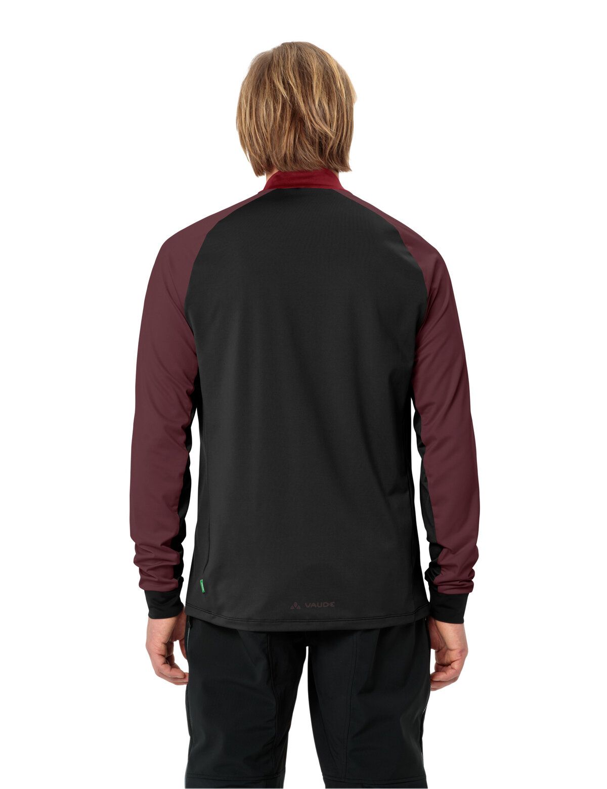 VAUDE Qimsa Halfzip LS Shirt homme carmin