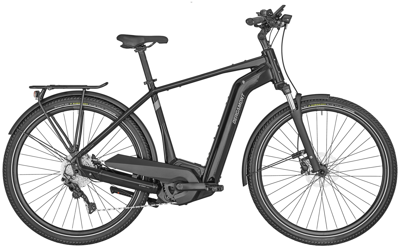 Bergamont E-Horizon Edition 6 Gent Diamant noir brillant
