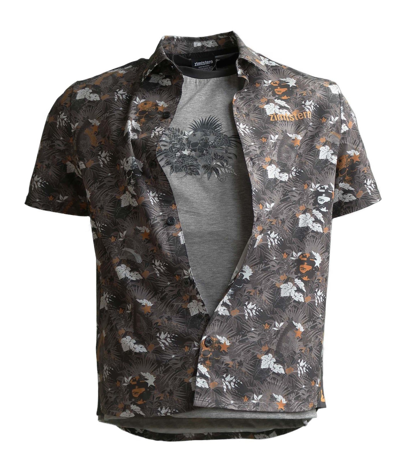 Zimtstern Braapz Maillot de cyclisme à manches courtes Homme Pirate Black