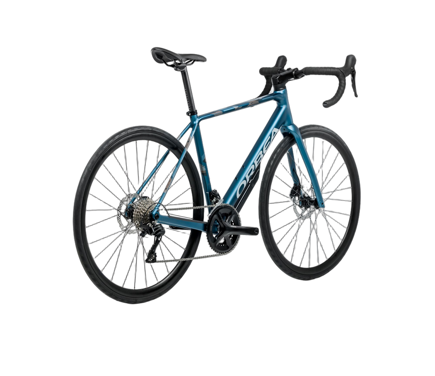 Orbea AVANT H60 Bleu Ardoise Mat - Halo Argent Brillant (2025)