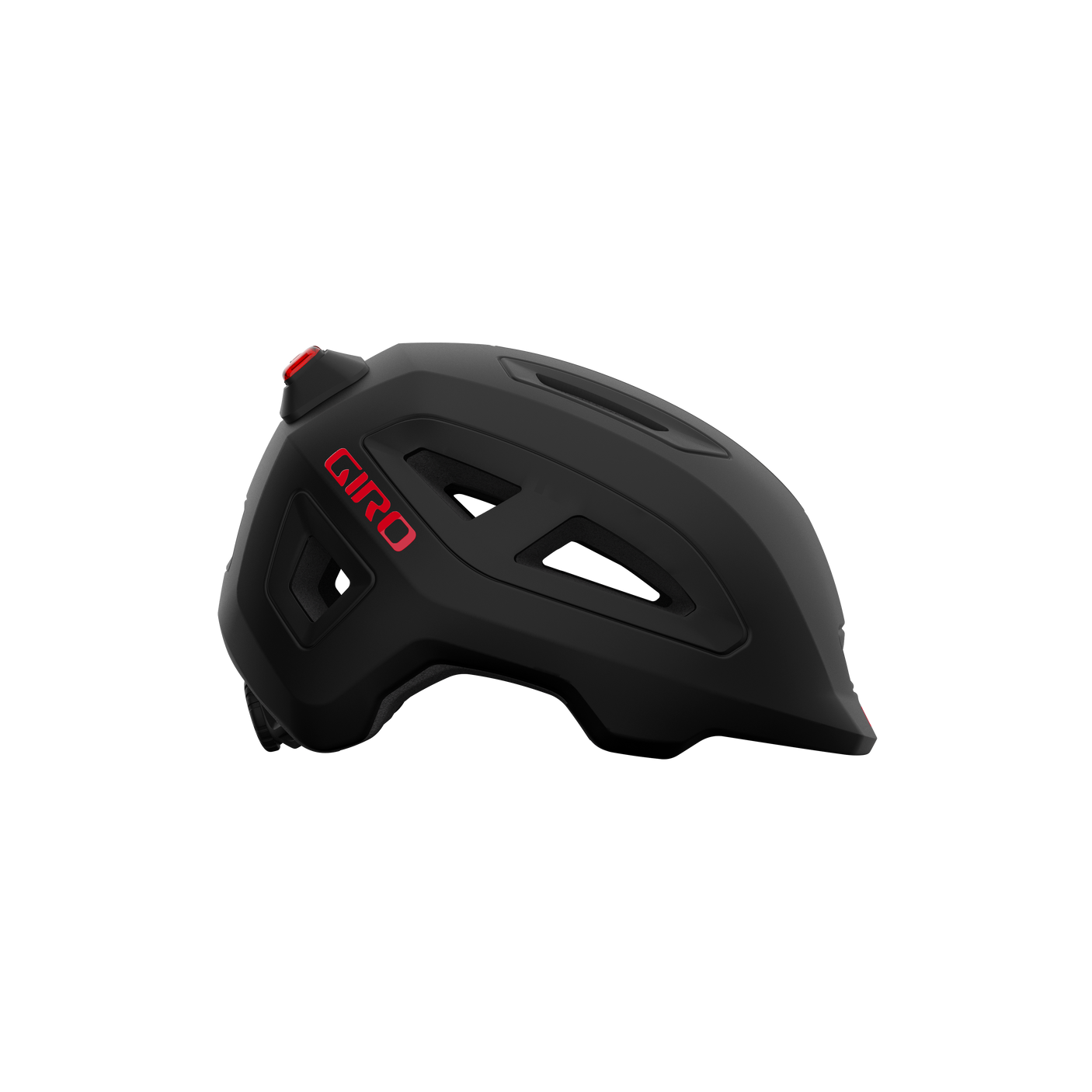 Casque Giro Scamp II mat noir/rouge