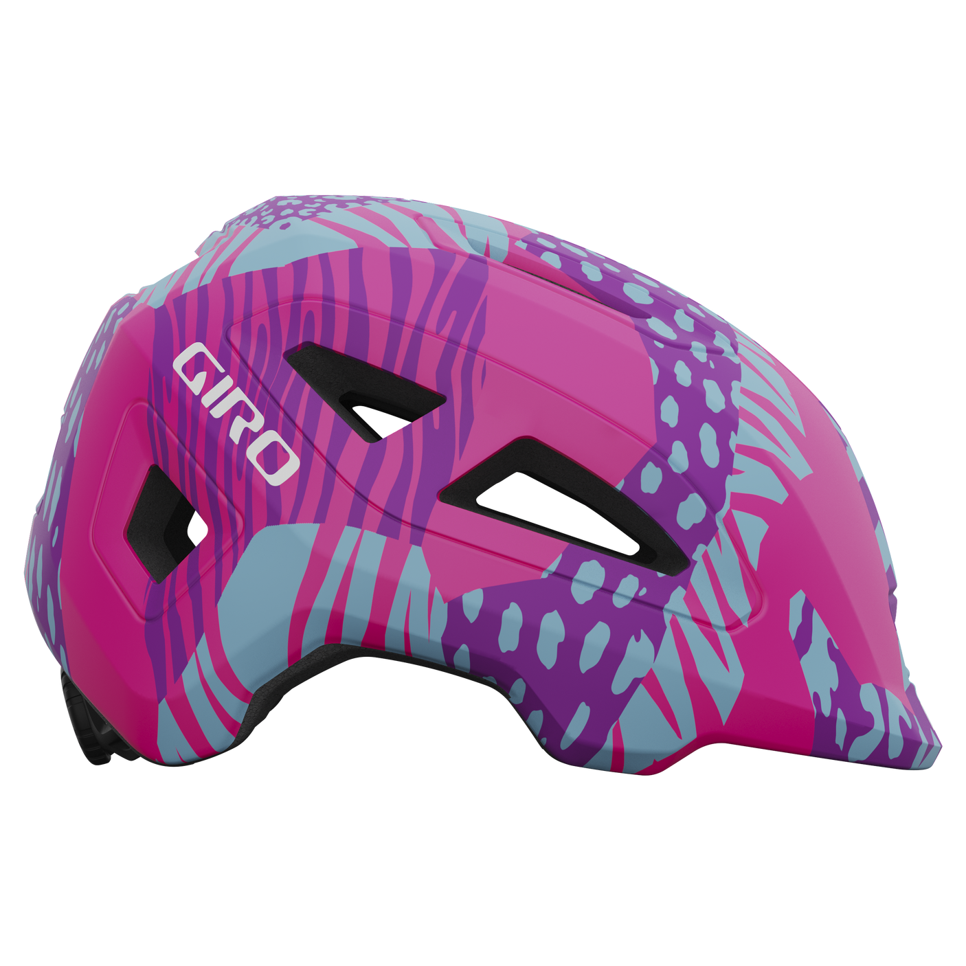 Casque Giro Scamp II mat rose animal