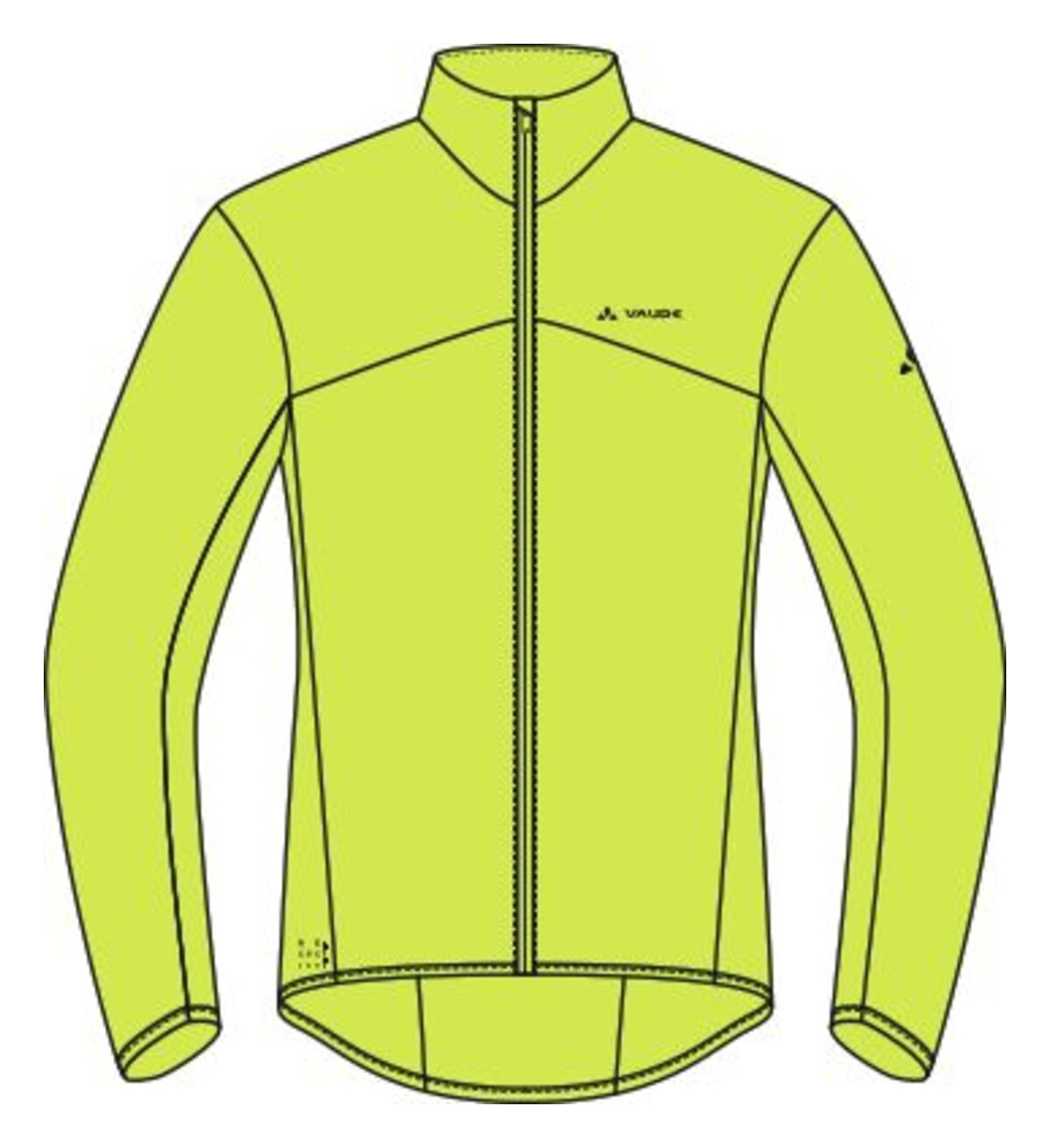 VAUDE Matera Air Veste Homme jaune