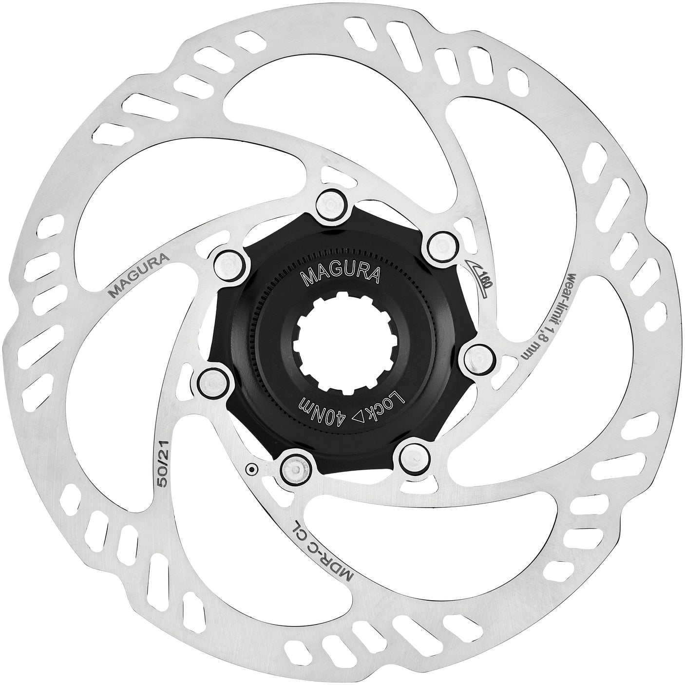 Magura MDR-C CL disque de frein Center Lock axe à dégagement rapide