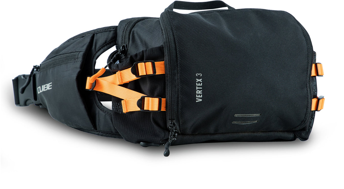 CUBE Sac banane VERTEX 3 black