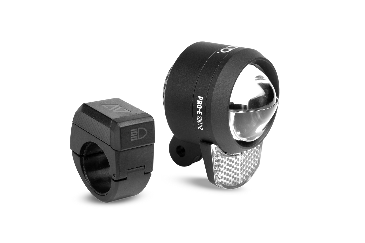 ACID E-Bike phare avant PRO-E 200 High Beam X-Connect noir