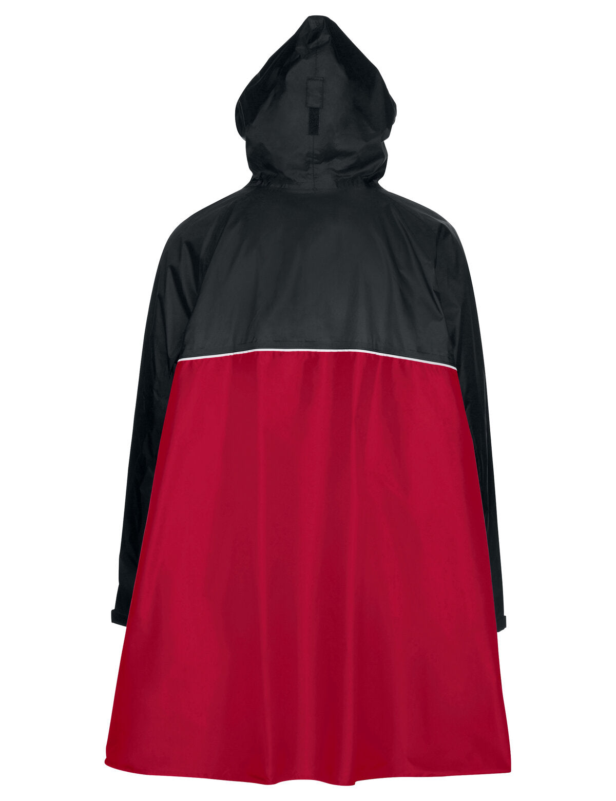 VAUDE Valero Poncho rouge/noir