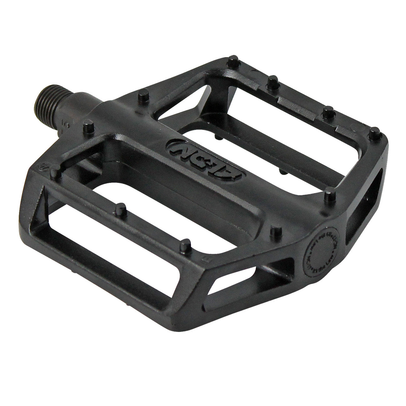 NC-17 plateforme pédale STD Zero Pro, alu, broches moulées, roulement à billes noir