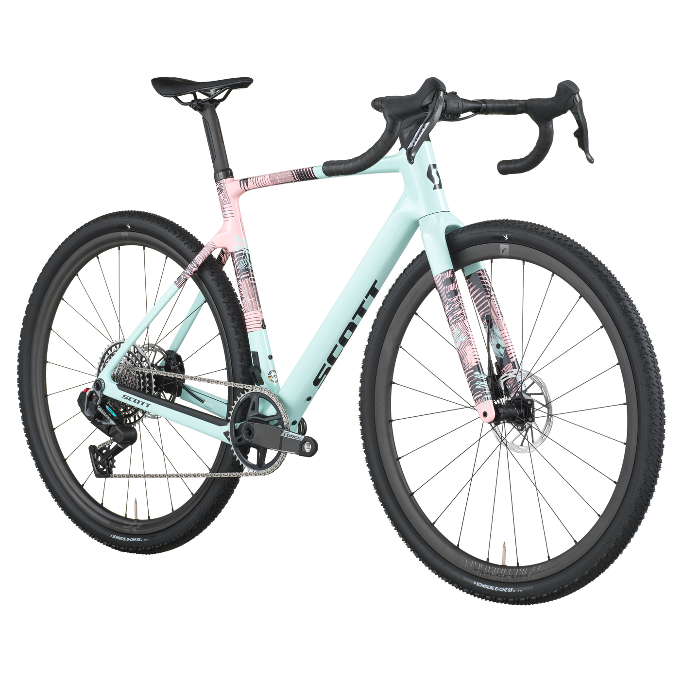 Scott Addict Gravel 10 gelato bleu/gelato rose