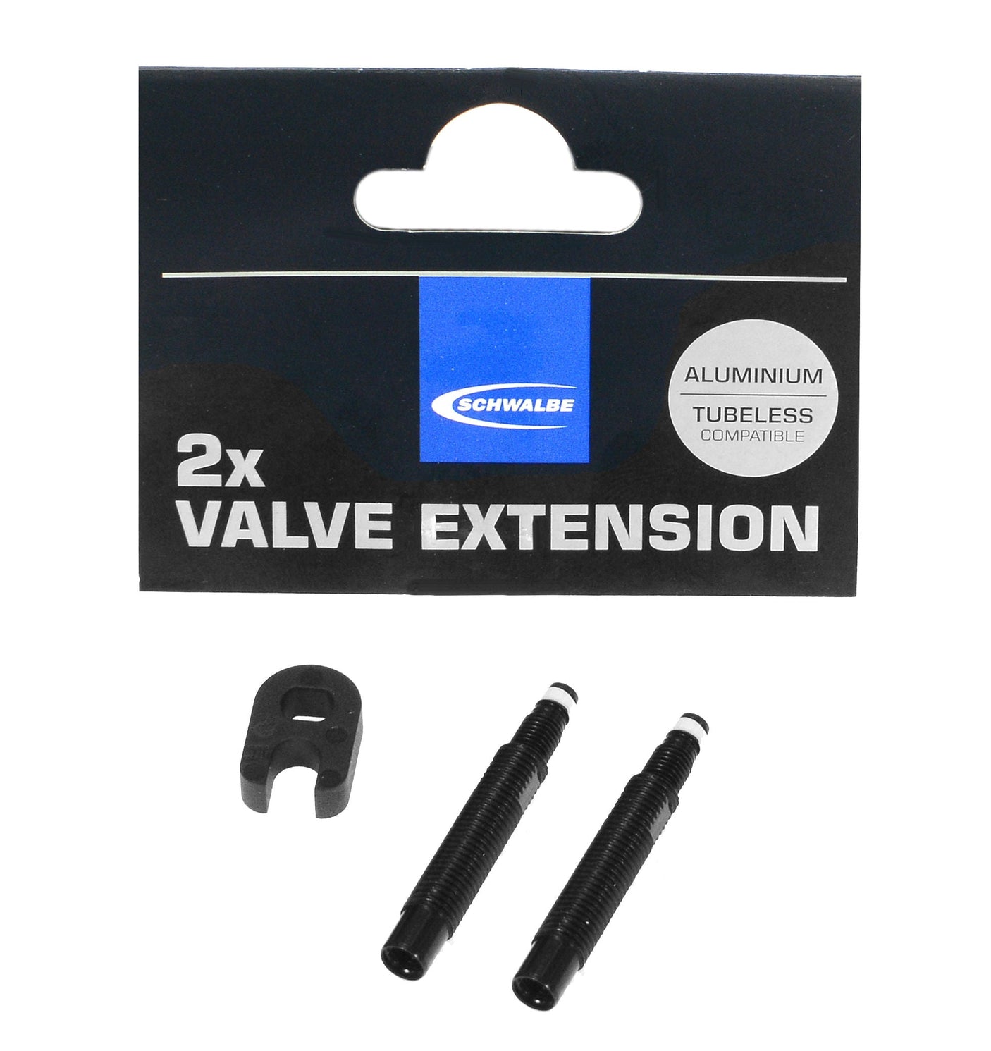 Schwalbe rallonge de valve tubeless 2 pièces