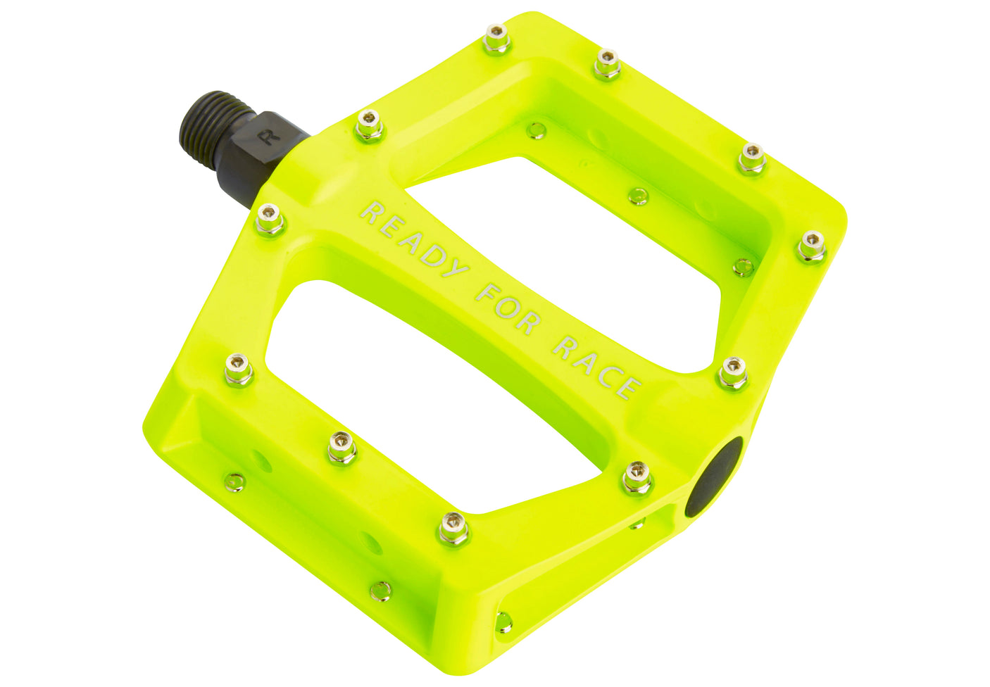 RFR Pédales Flat CMPT jaune néon