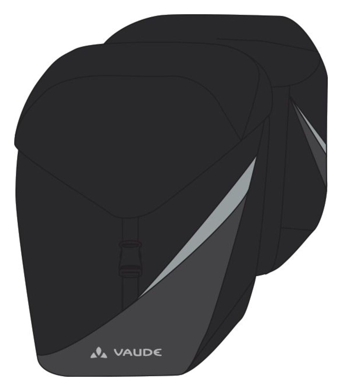 VAUDE TwinRoadster noir