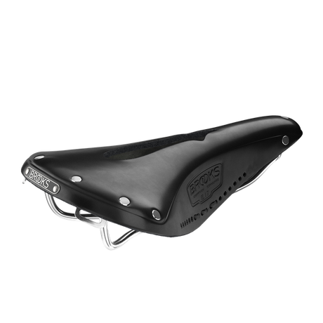 Brooks B17 Carved selle en cuir homme noir