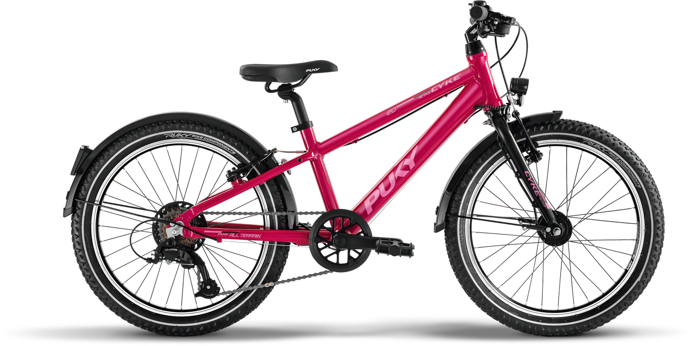 PUKY CYKE 20-7 Alu ACTIVE baie/noir (2025)