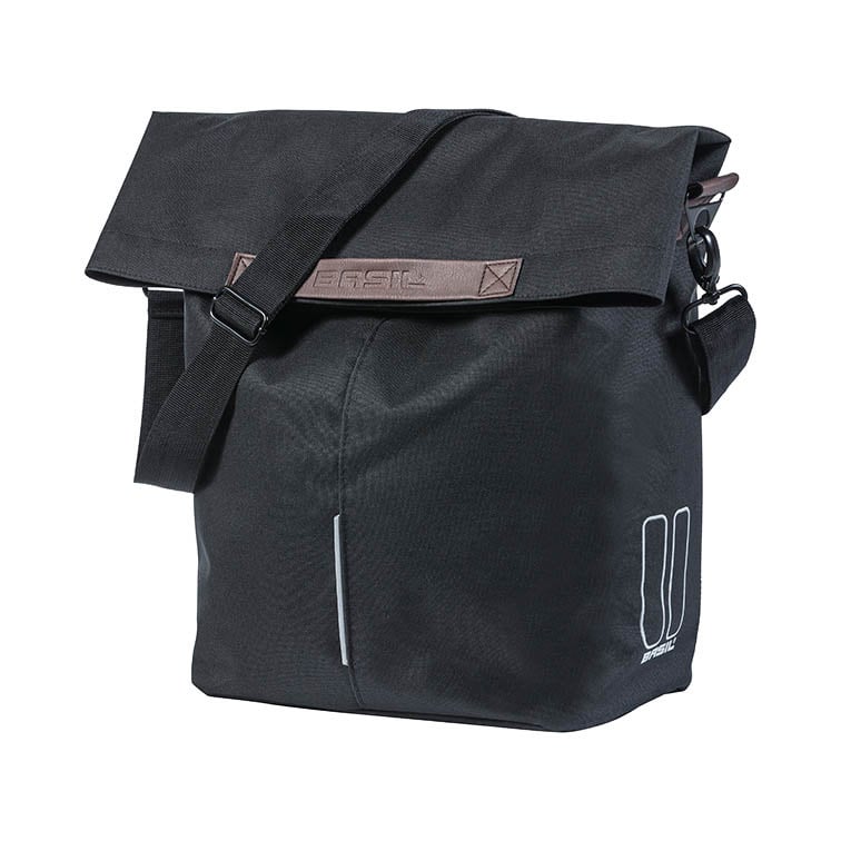 Basil City sacoche de vélo Shopper 14-16l noir
