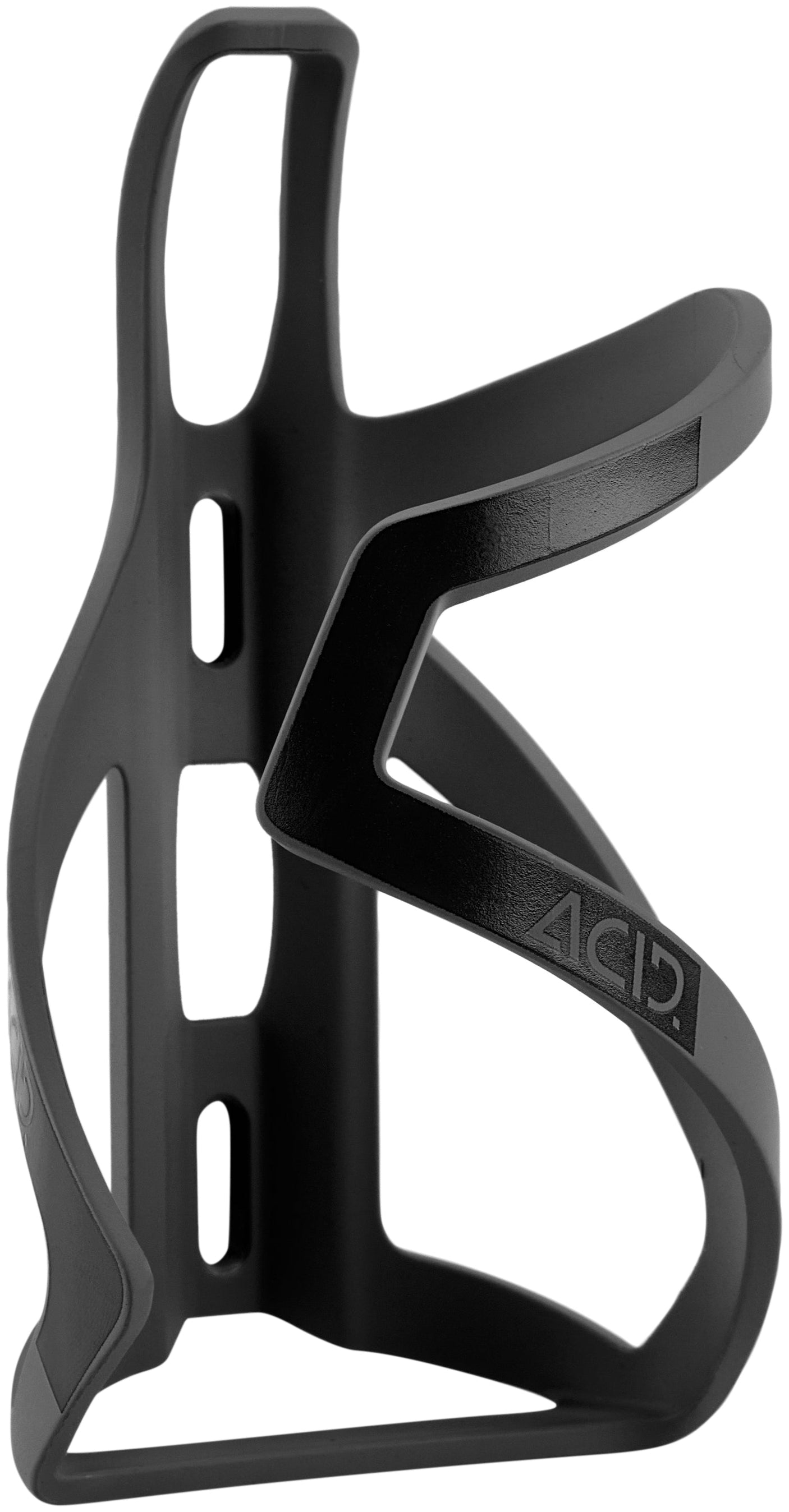 Porte-bidon ACID HPP côté gauche, noir mat et noir brillant