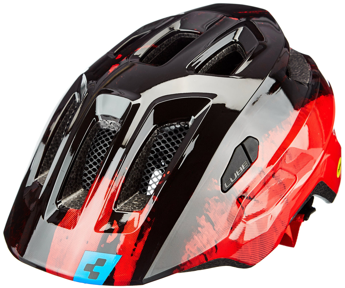 CUBE Casque TALOK enfant rouge