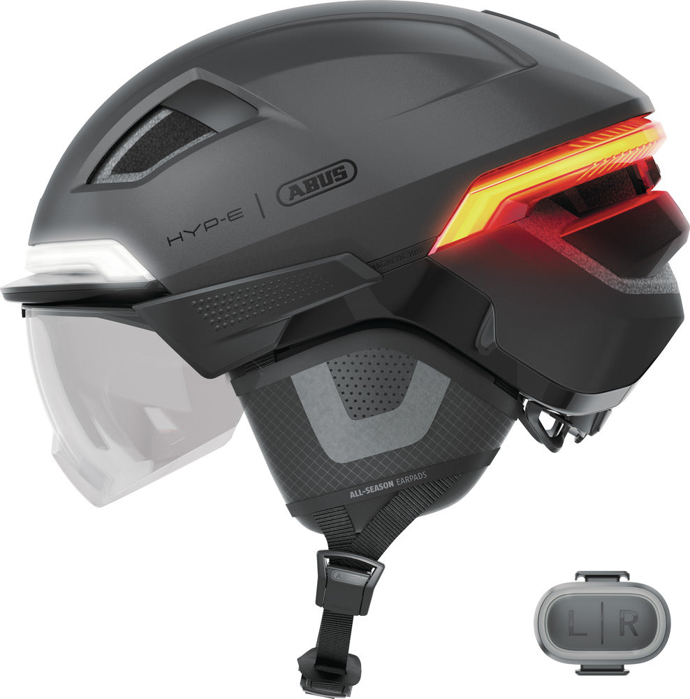 Casque ABUS HYP-E ACE Urban volcano titan