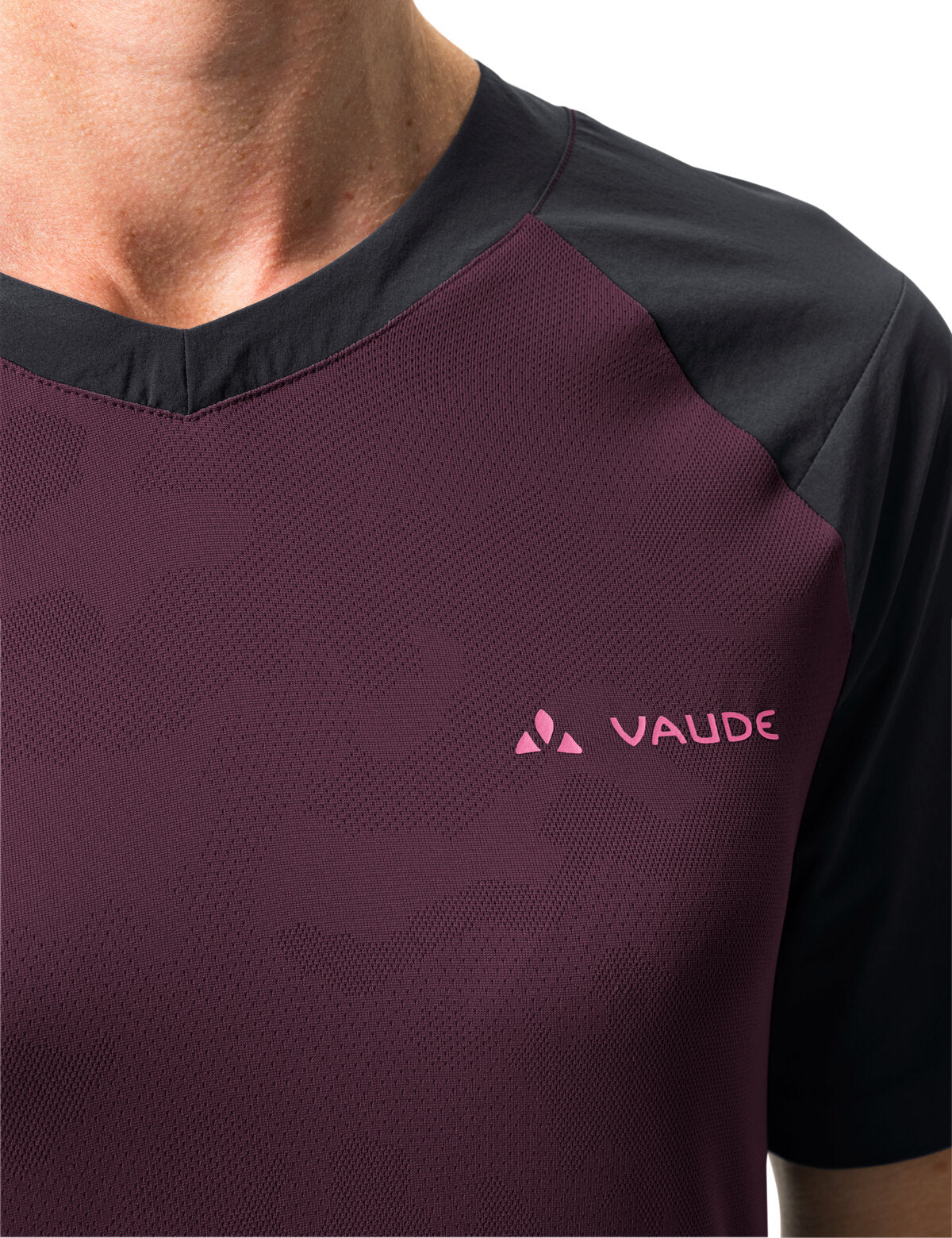 VAUDE Moab Pro Maillot manches courtes femme violet/noir