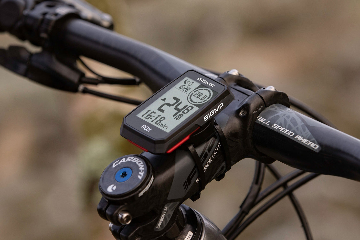 Sigma ROX 2.0 compteur de vélo incl. support GPS noir