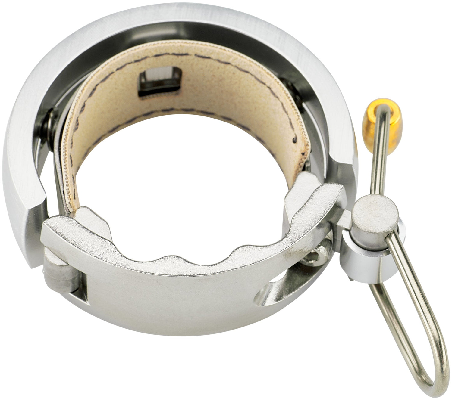 Knog Oi Luxe sonnette de vélo argentée