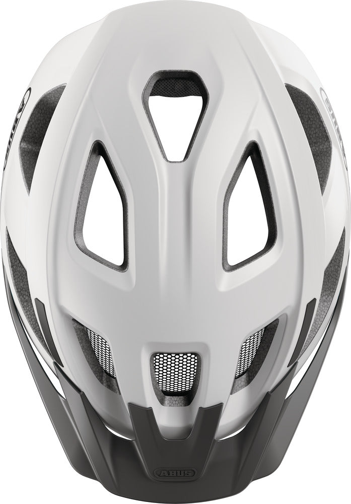ABUS Aduro 3.0 LED Casque Urban blanc polaire