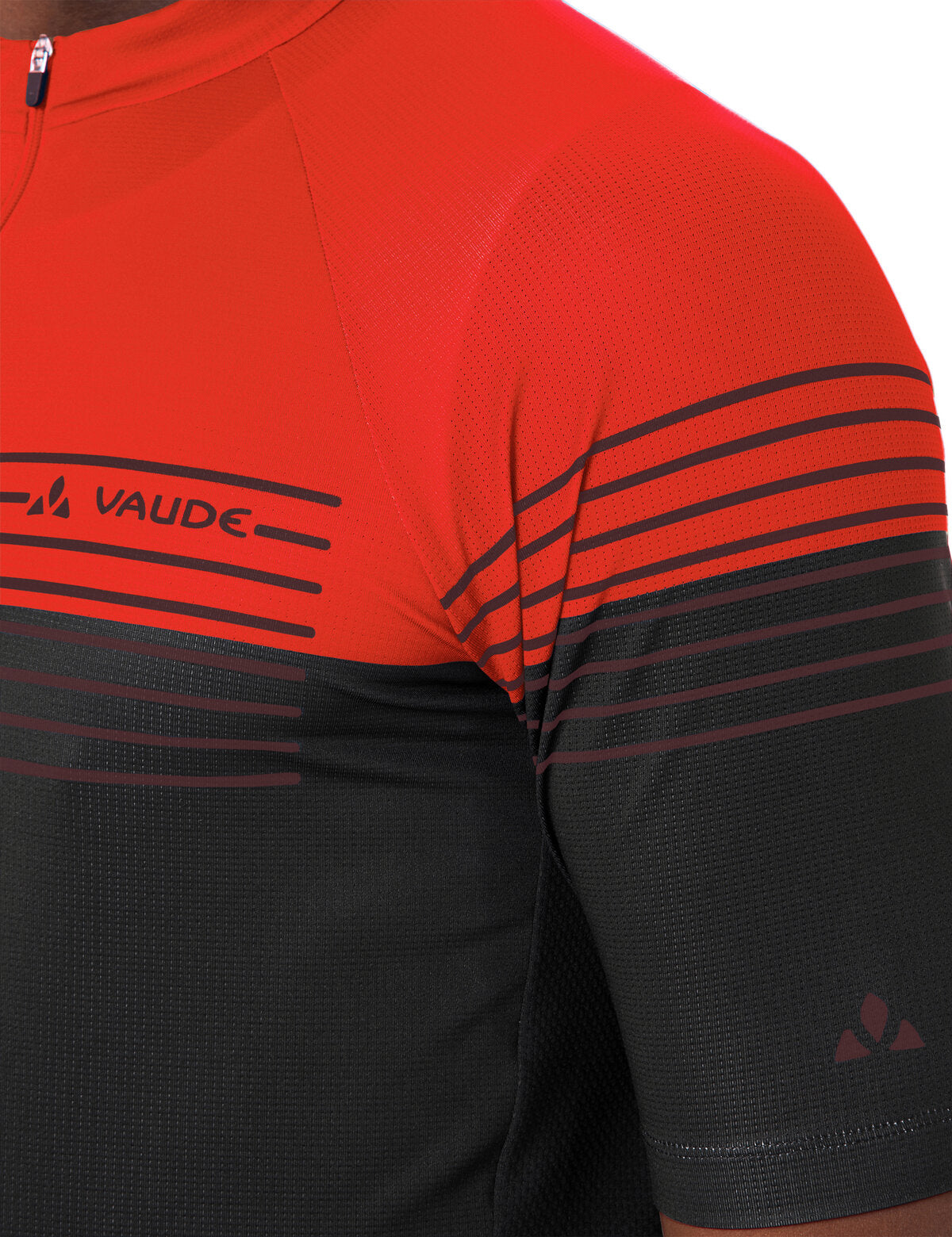 VAUDE Homme Posta HZ Tricot II rouge lumineux
