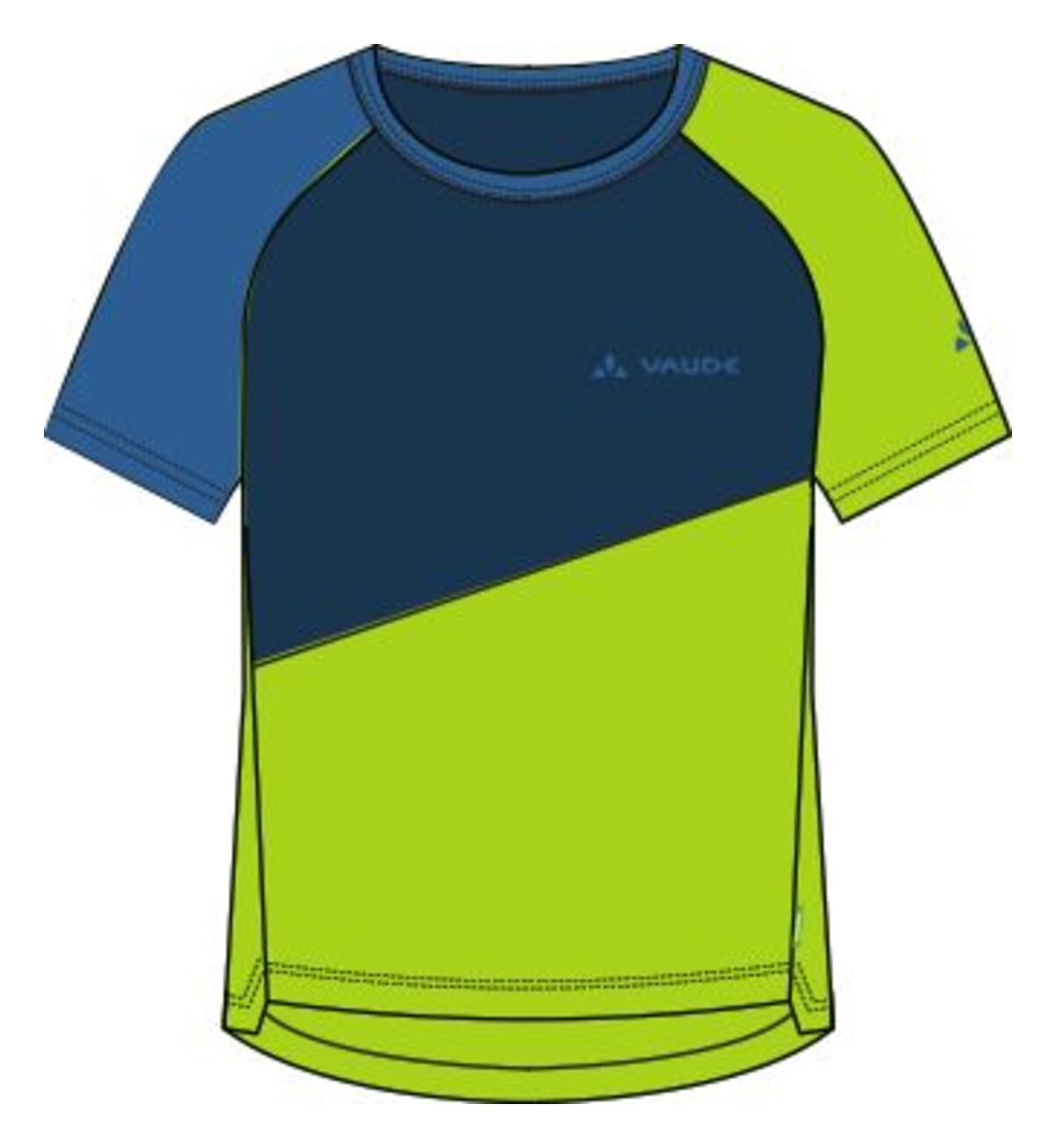 VAUDE Moab II T-Shirt enfant vert
