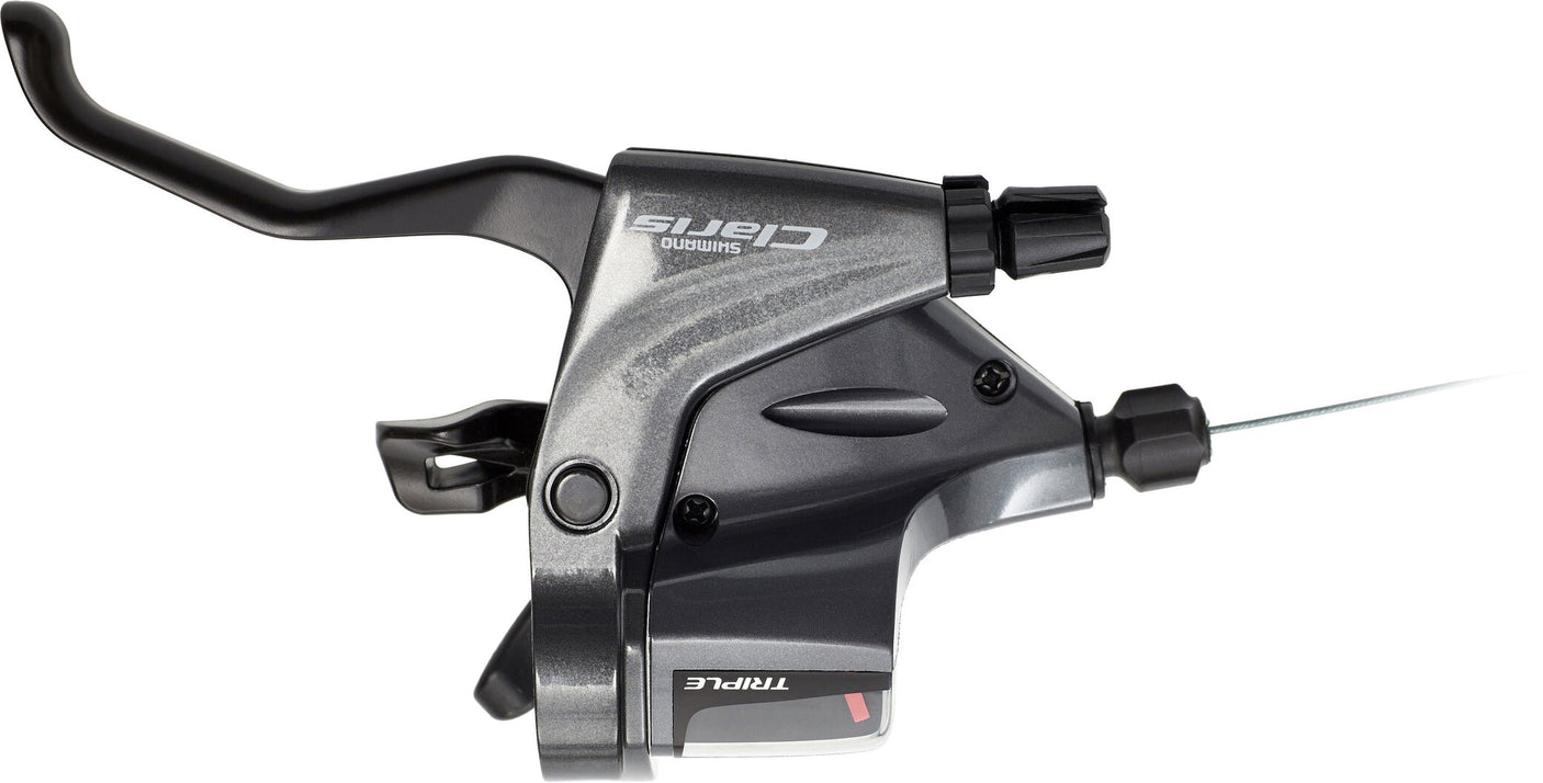 Shimano Claris ST-RS200/-RS203 leviers de changement/de frein gauche 3 vitesses gris