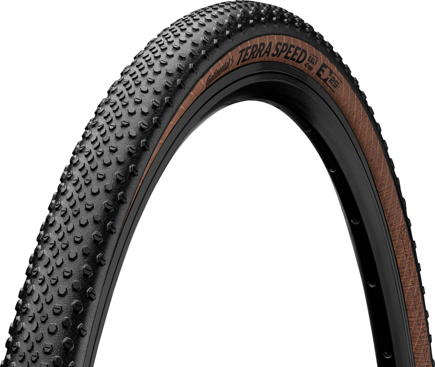 Continental Terra Speed ProTection pneu pliant 700x45C TLR E-25 noir/marron