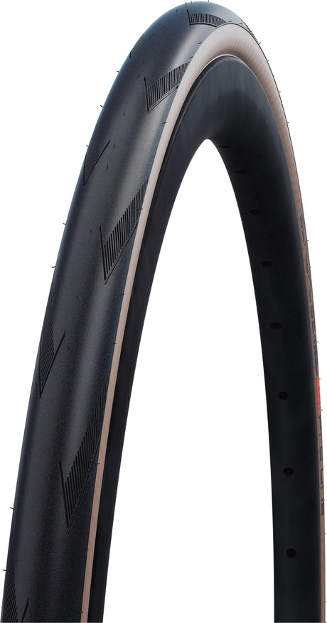 Schwalbe Pro One Super Race Evolution pneu pliant 700x32C V-Guard Addix Race noir/marron