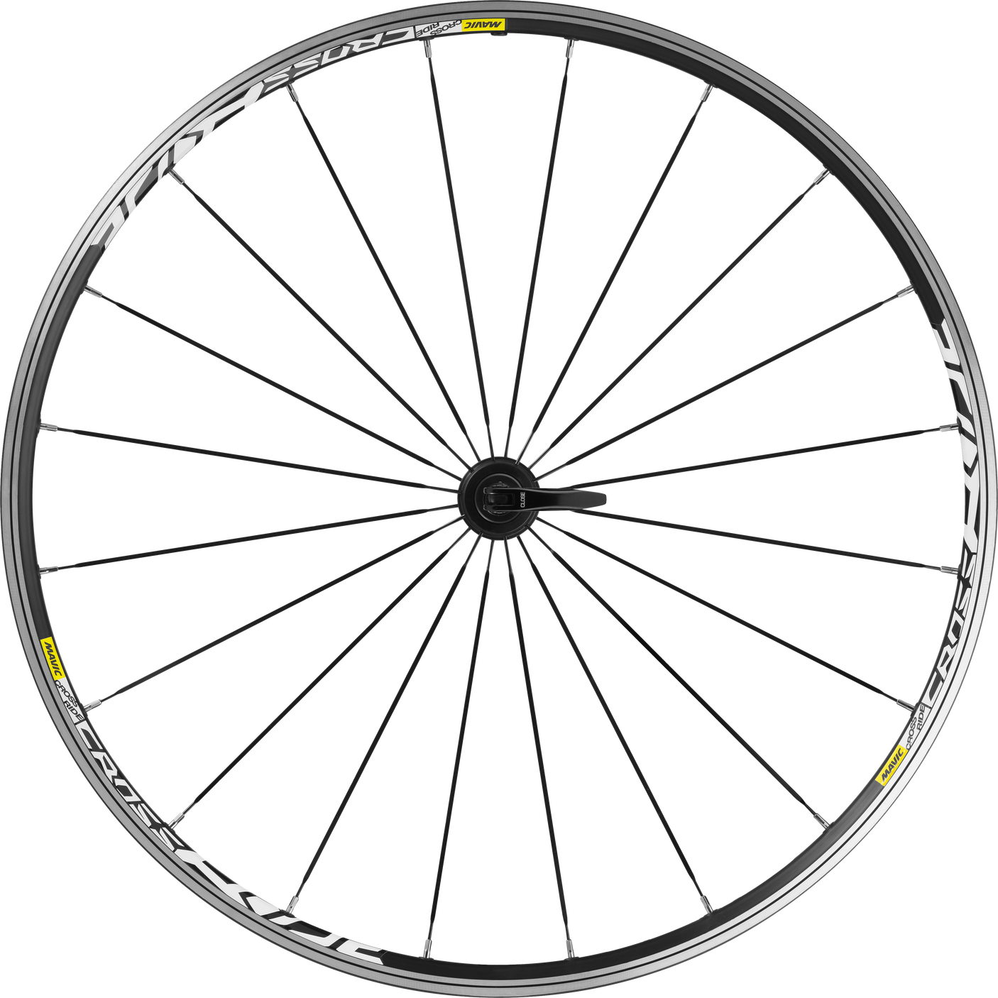 Mavic Crossride UB roue avant noire
