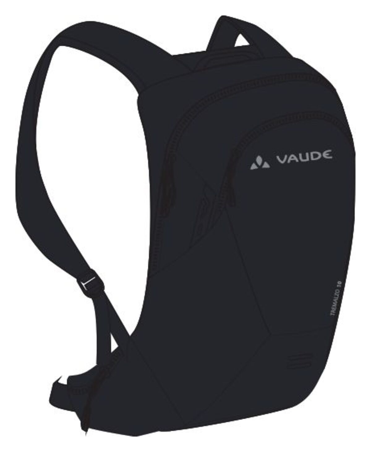 VAUDE Tremalzo 10 Sac à dos noir