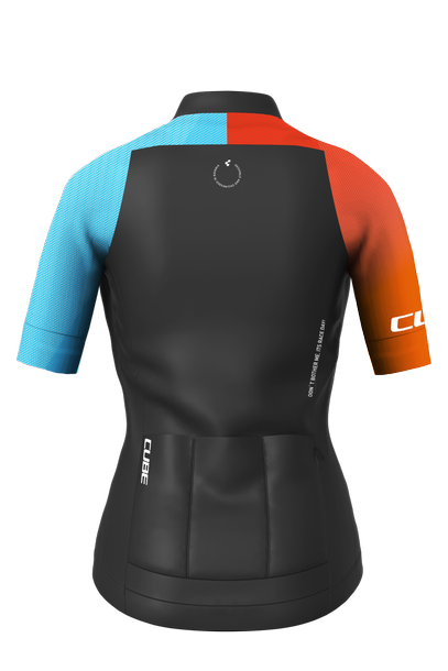 Cube ROAD/XC WS Maillot X Factory Racing manches courtes black