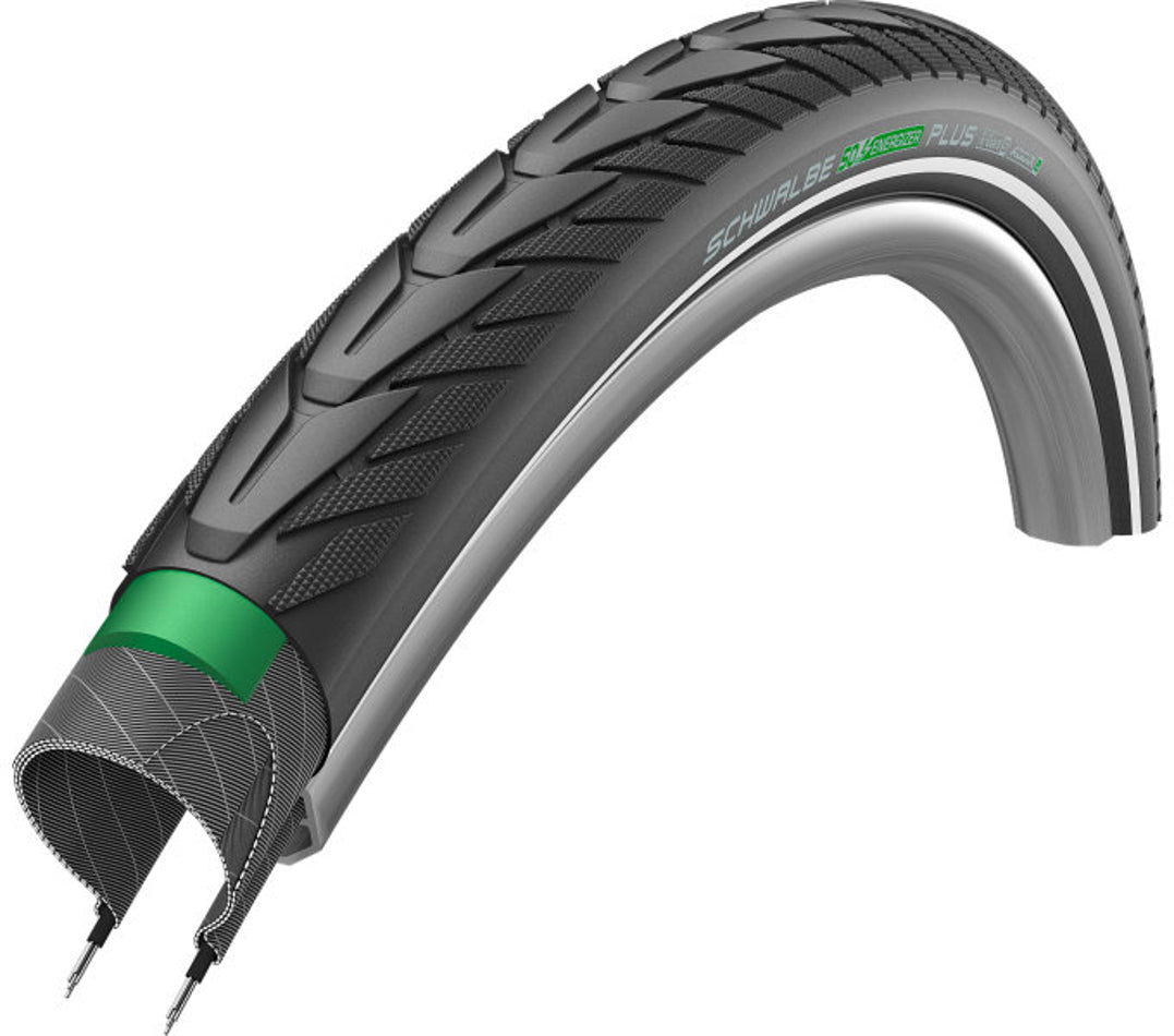 Schwalbe Energizer Plus Performance pneu à tringle fil E-50 Addix.E Reflex 28x1.50" noir