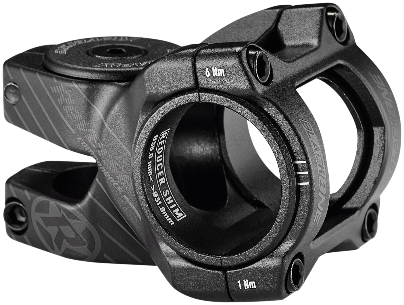 Reverse Black ONE D-2 Potence Ø31,8mm noir