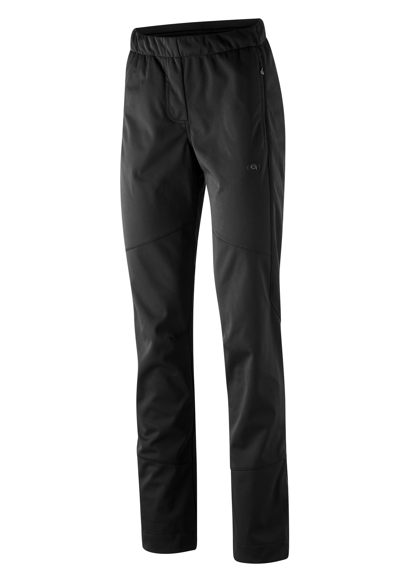 Pantalon d'aventure Gonso Softshell hybride femme noir