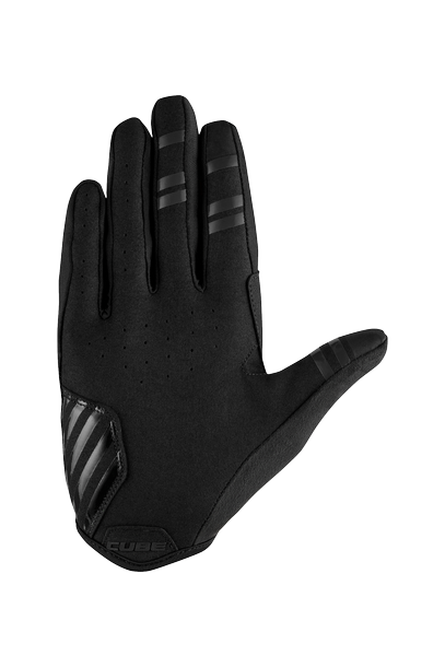 Cube Gants Gravity à doigts longs noir
