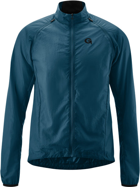 Gonso Vattaro 2en1 veste coupe-vent zippée amovible homme petrol