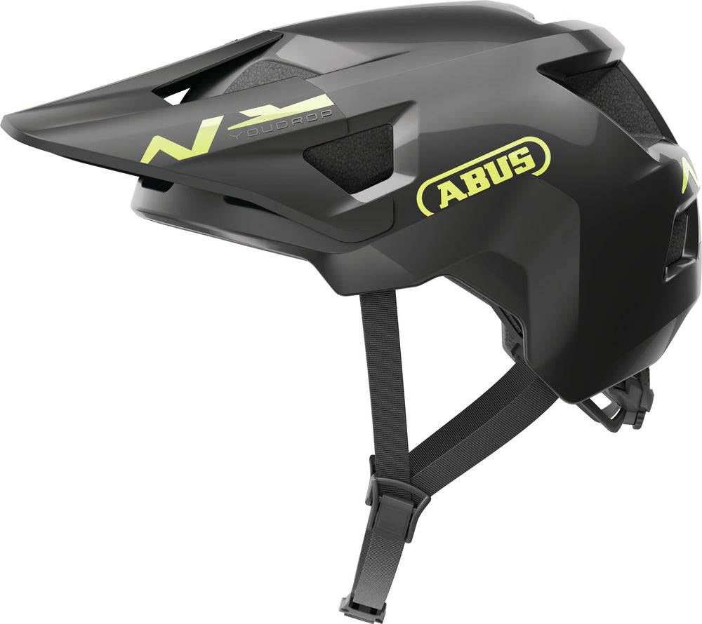 ABUS Youdrop Casque Enfants brillant noir