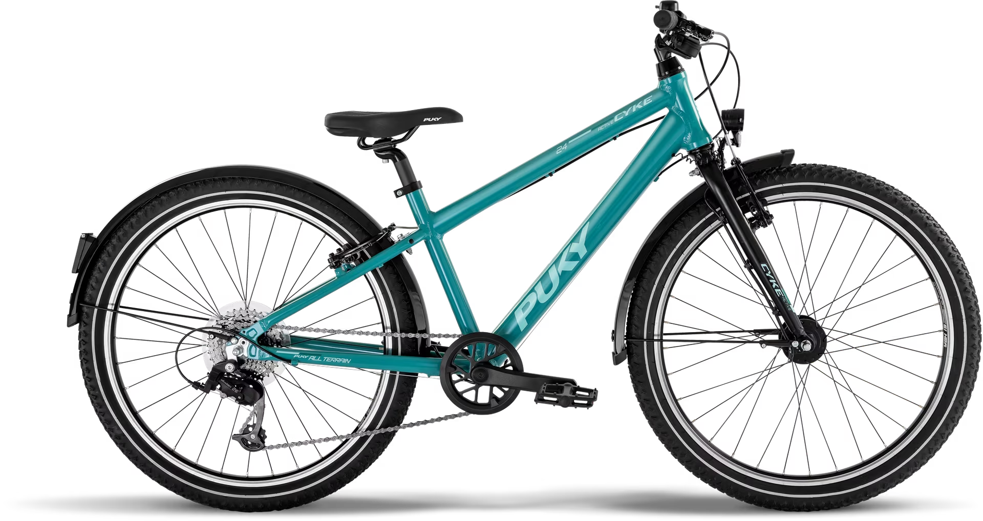 PUKY CYKE 24-8 ACTIVE turquoise/noir (2025)