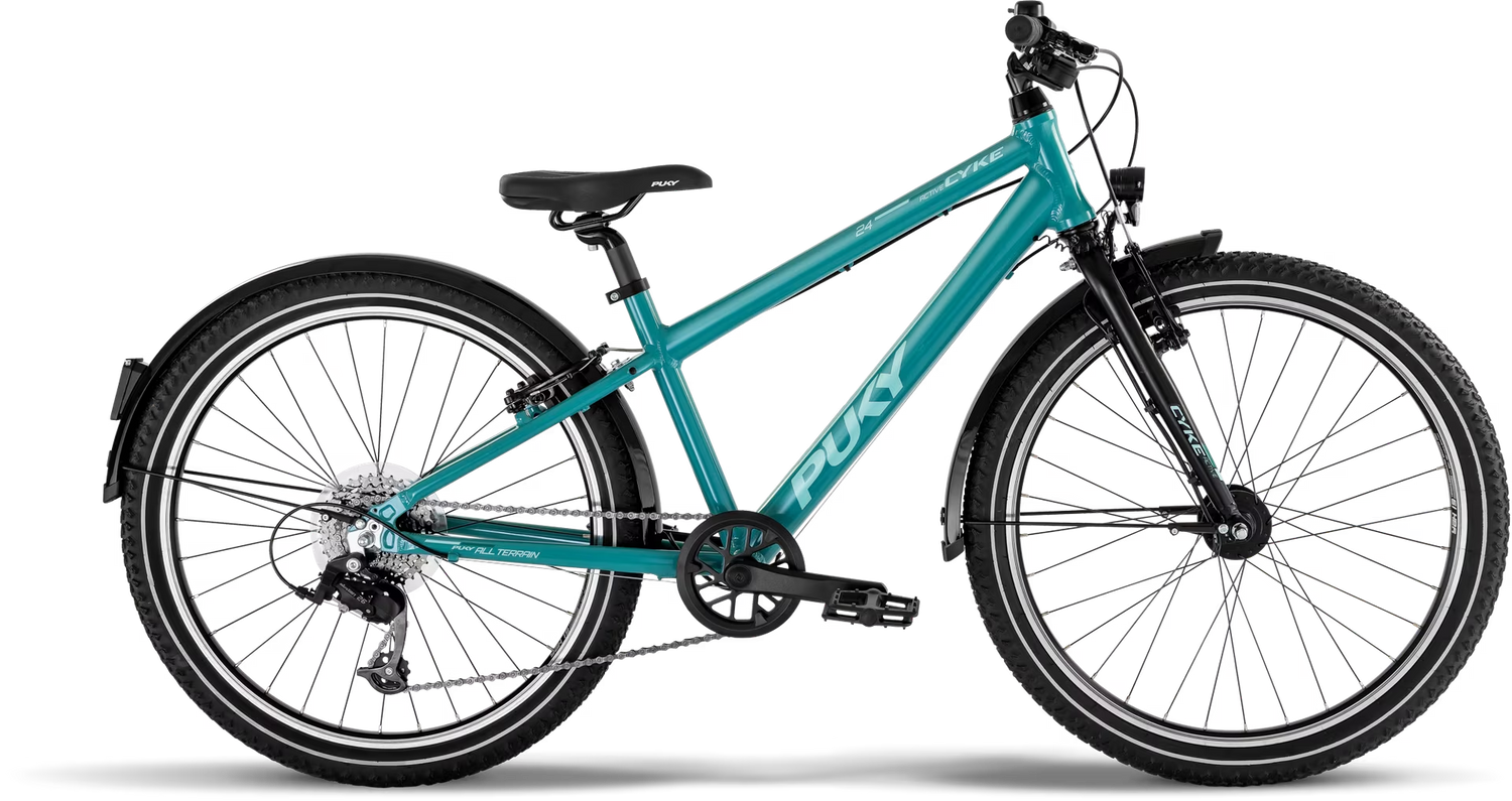 PUKY CYKE 24-8 ACTIVE turquoise/noir (2025)