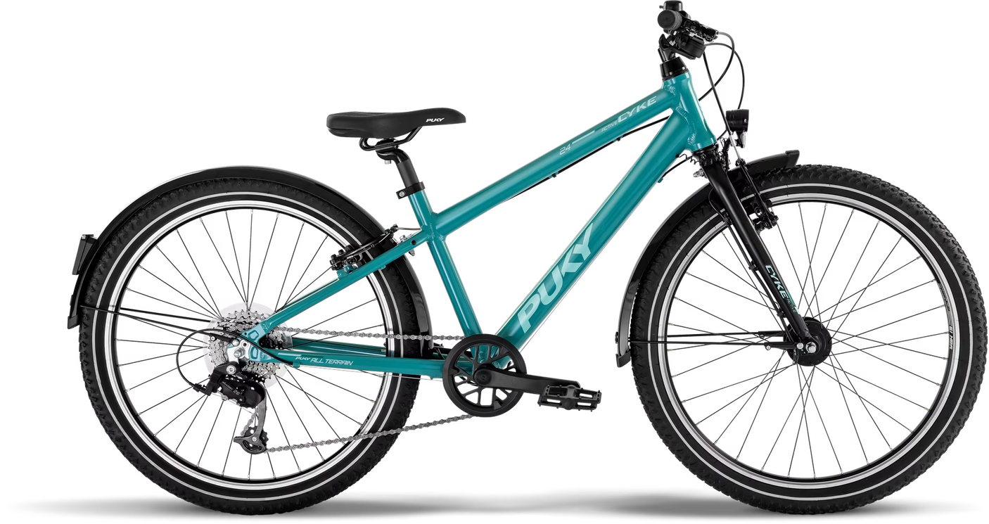 PUKY CYKE 24-8 ACTIVE turquoise/noir (2025)
